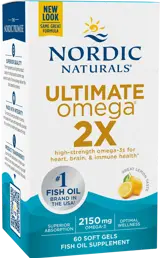 Nordic Naturals Ultimate Omega 2X 2150 mg Мощна Омега-3 формула