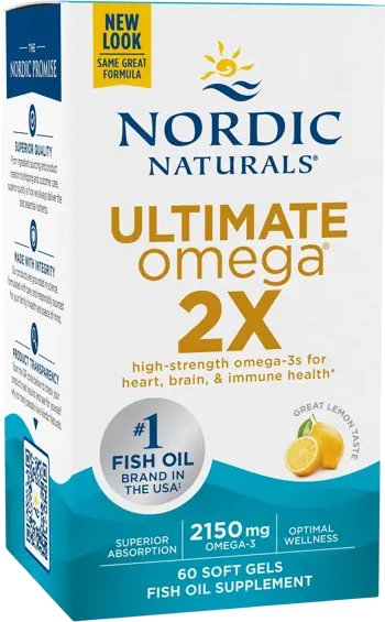Nordic Naturals Ultimate Omega 2X 2150 mg Мощна Омега-3 формула