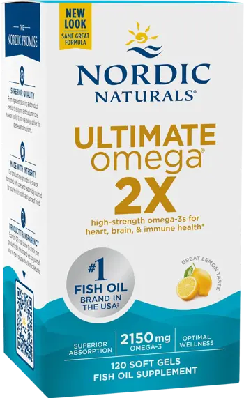 Nordic Naturals Ultimate Omega 2X 2150 mg За сърце, мозък и имунитет