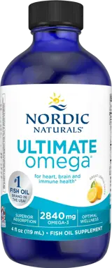 Nordic Naturals Ultimate Omega Liquid 2840 mg Течна Омега-3 с лимонов вкус