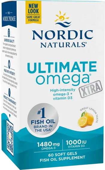 Nordic Naturals Ultimate Omega Xtra With Vitamin D3 За сърце, мозък, кости и стави