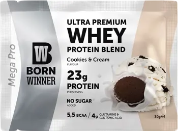 Born Winner Ultra Premium Whey Protein Blend Протеинова смес за мускулен растеж и възстановяване