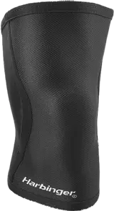 Harbinger Unisex Ортези за коляно 5 mm Черни за защита и опора на ставите