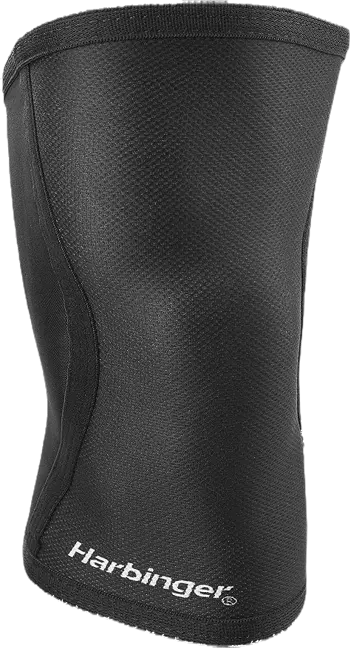 Harbinger Unisex Ортези за коляно 5 mm Черни за защита и опора на ставите