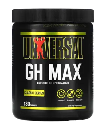 UNIVERSAL GH Max Тестостеронов Бустър - 180 таблетки, 30 дози
