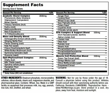 UNIVERSAL Natural Sterol Complex Хормонно-Стимулиращ Комплекс - 180 таблетки, 30 дози