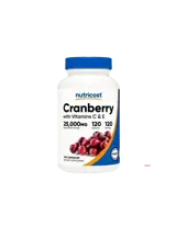 Nutricost Cranberry with Vitamins C & E За уринарно здраве и имунитет