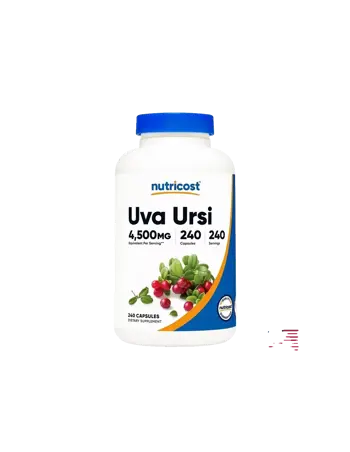 Nutricost Uva Ursi Мечо грозде за уринарно здраве х 240 капсули
