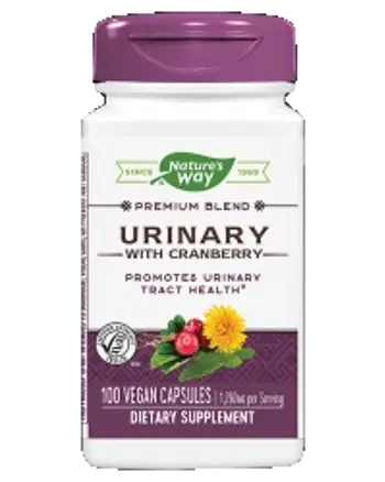 Nature's Way Urinary with Cranberry В подкрепа на пикочните пътища х 100 веган капсули
