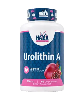 HAYA LABS Urolithin A 250 mg За клетъчна енергия и жизненост х 60 веге капсули