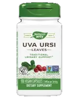 Nature's Way Uva Ursi 480 mg Подкрепа за пикочните пътища х 100 капсули