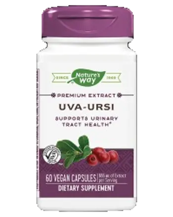 Nature's Way Uva-Ursi 500 mg Мечо грозде за здрави пикочни пътища х 60 капсули
