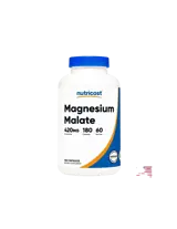 Nutricost Magnesium Malate В подкрепа на сърцето и мускулите х 180 капсули