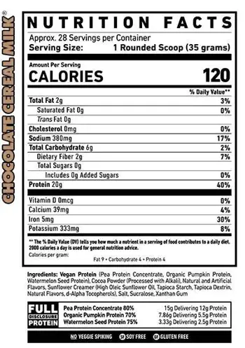 Vegan Protein | Plant Based Matrix