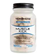 VEMOHERB Muscle Kick Тестостеронов Бустър - 90 капсули, 45 дози