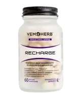 VEMOHERB Recharge Тестостеронов Бустър - 60 веге капсули, 30 дози
