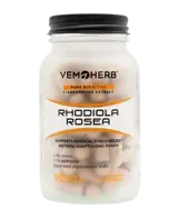 VEMOHERB Rhodiola Rosea 350 мг Екстракт от Родиола Розеа - 90 капсули, 90 дози