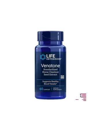 Life Extension Venotone Standardized Horse Chestnut Seed Extract Див кестен 250 mg х 60 капсули