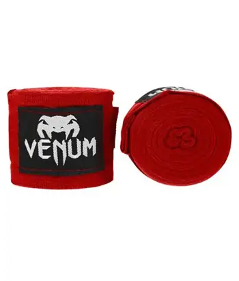 VENUM "KONTACT" BOXING HANDWRAPS Червени, 4 метра