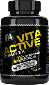 FA Nutrition Vita Active Complex Дневни Мултивитамини - 90 таблетки, 30 дози