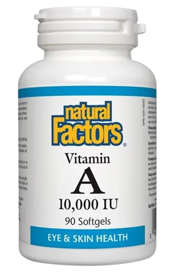 Vitamin A 10 000 IU 90 Гел капсули