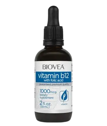 Vitamin B12 and Folic Acid Drops 1000 мкг Витамин Б-12 с Фолиева Киселина - 60 мл, 60 дози