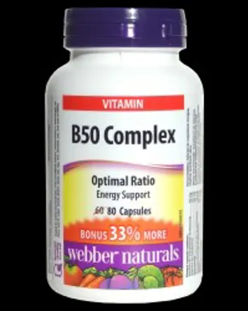 Vitamin B50 Complex 80 капсули