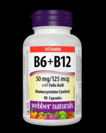 Vitamin B6 + B12 with Folic Acid 90 капсули