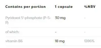 Витамин B6 / Vitamin B6 | P-5-P 30 mg