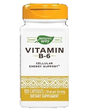 Nature's Way Vitamin B-6 100 mg За клетъчна енергия х 100 капсули