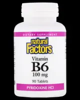 Vitamin B6 100 mg 90 Таблетки, 90 Дози