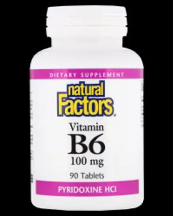 Vitamin B6 100 mg 90 Таблетки, 90 Дози