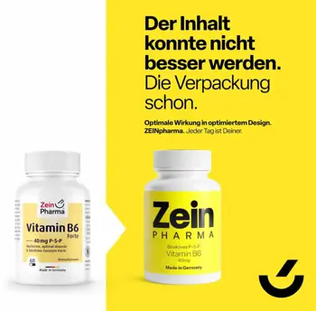 ZEINpharma Витамин Б6 Пиридоксал 5-Фосфат 40 mg – 60 капсули