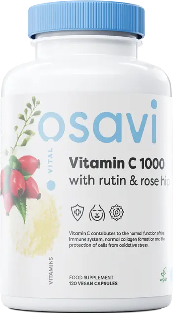 Витамин C с Рутин и Шипка / Vitamin C 1000 | with Rutin & Rose Hip