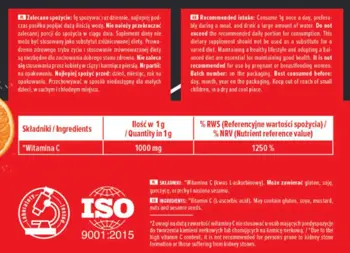 MP Sport Vitamin C 1000 mg Powder Витамин Ц на прах