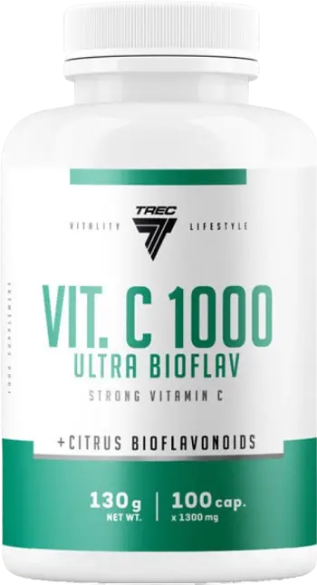 Trec Nutrition Vitamin C 1000 Ultra Bioflav Подкрепа за имунитета и антиоксидантна защита