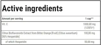 Trec Nutrition Vitamin C 1000 Ultra Bioflav Подкрепа за имунитета и антиоксидантна защита
