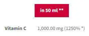Vitamin C 2000 Shot