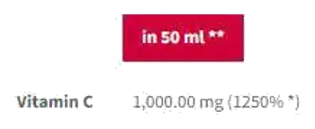 Trec Nutrition Vitamin C 2000 Shot Мега доза за имунна система