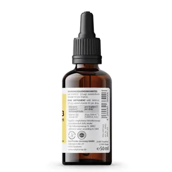ZEINpharma Витамин Д (Vitamin D) 1000 IU Капки за силен имунитет х 50 мл