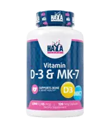 HAYA LABS Vitamin D-3 1000 IU & МK-7 45 mcg За здрави кости и сърце