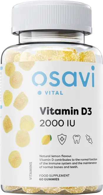 Витамин D3 2000 IU Дъвчащи Таблетки / Vitamin D3 2000 IU | Chewable
