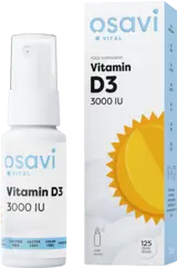 Витамин D3 3000 IU Спрей за Уста / Vitamin D3 3000 IU | Oral Spray