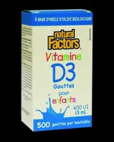 Vitamin D3 400 IU for children - Liquid 15 мл