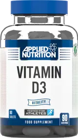 Applied Nutrition Vitamin D3 Vitality за силен имунитет и здрави кости