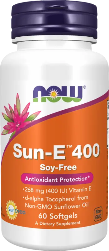 NOW Foods Vitamin Е Sun-E 400 IU Витамин E