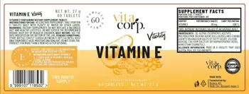 Vitamin E 60 mg