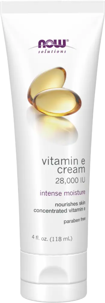 NOW Foods Vitamin E Cream 28,000 IU Крем за Кожа с Витамин E - 118 мл