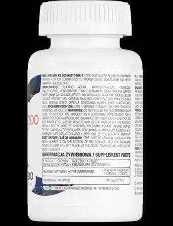 Vitamin K2 200 mcg / Natto MK-7