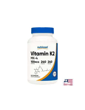 Nutricost Vitamin K2 MK-4 100 µg, 240 капсули